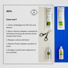 Kit Refil Gel Pré e Pós-Treino
