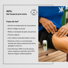Kit Refil Gel Pré e Pós-Treino